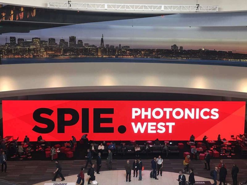 photonics west 2019 nos eua de feb.5 a feb.7. cabine de wts: 5377